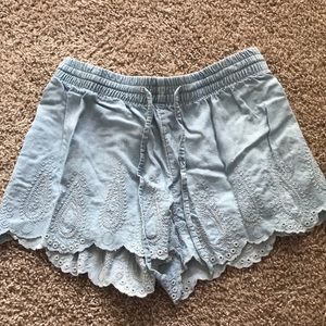 Gap Denim Chambray Shorts size xs